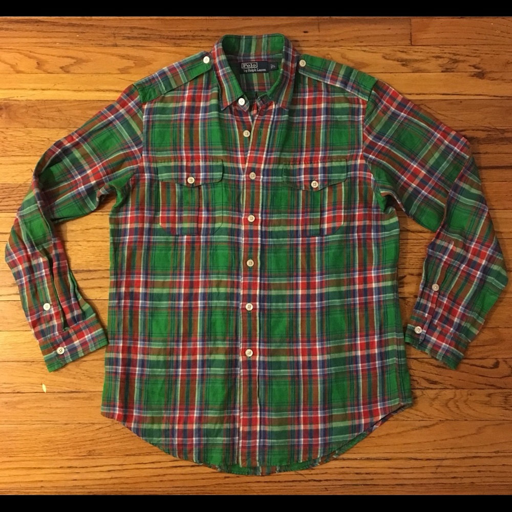 Men’s Polo Ralph Lauren Flannel Shirt